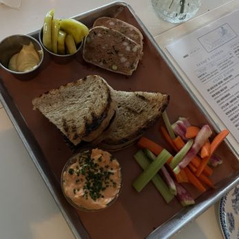 Sassafras - Charcuterie board with pimiento cheese and chicken liver pate - Southern Near Me - West Palm Beach, Florida Sassafras - Charcuterie board with pimiento cheese and chicken liver pate - Southern Near Me - West Palm Beach, Florida
