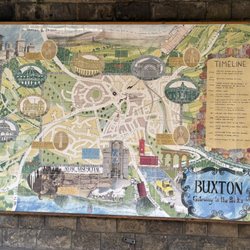 Buxton Railway Station - Map of Buxton