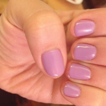 Four Seasons Nails Salon - Shellac in Lavender shade - Nail Salons Near Me - Millbrae, California Four Seasons Nails Salon - Shellac in Lavender shade - Nail Salons Near Me - Millbrae, California