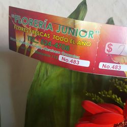 Florería Junior - Phone number