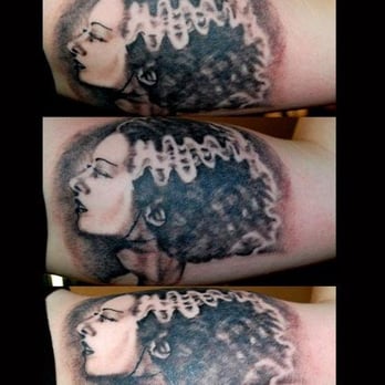 Puzzle Piece Tattoo - Frankenstein's Bride by Lobell Arcilla - Tattoo Near Me - San Francisco, California Puzzle Piece Tattoo - Frankenstein's Bride by Lobell Arcilla - Tattoo Near Me - San Francisco, California