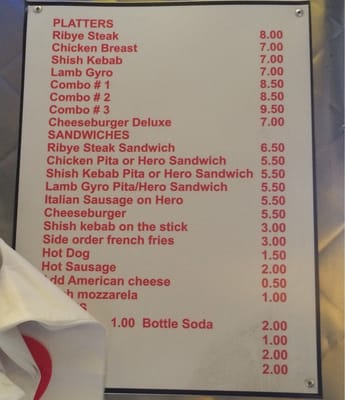 Menu photo 4 Carnegie John's New York, NY