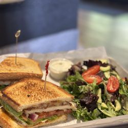 Bauer's By Sazon - Cowboy Chicken Sandwich With A House Salad
