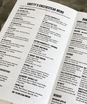 Menu photo 8 Crotty’s Cheesesteaks New Rochelle, NY