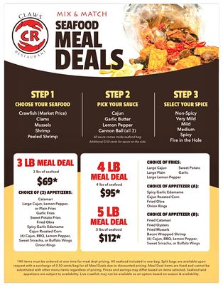 Menu photo 2 Claws Garden Grove, CA