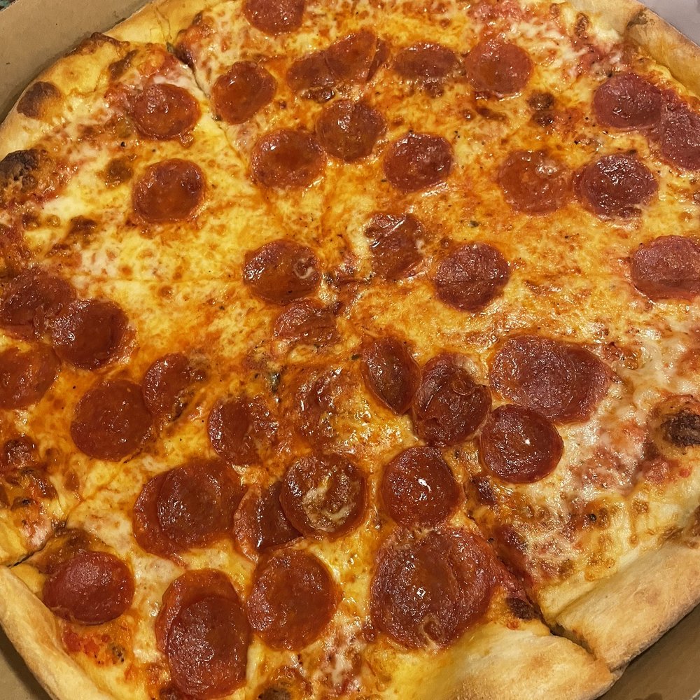 Mia's Pizza and Cafe - Pepperoni pie - large - Pizza Near Me - Ortley Beach, New Jersey