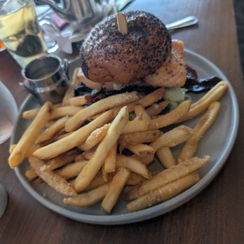 Orange Hill Restaurant & Events - Salmon burger - Steakhouses Near Me - Orange, California Orange Hill Restaurant & Events - Salmon burger - Steakhouses Near Me - Orange, California