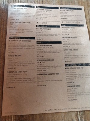 Menu photo 6 Cyd's Peoria, IL