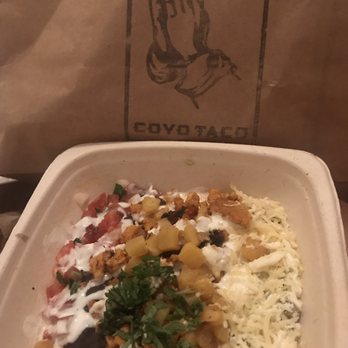 Coyo Taco - Pollo al pastor burrito bowl. - Mexican Near Me - Miami, Florida Coyo Taco - Pollo al pastor burrito bowl. - Mexican Near Me - Miami, Florida