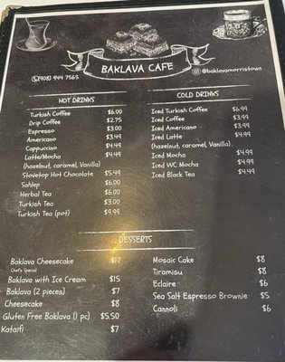 Menu photo 6 Baklava Cafe Morristown, NJ