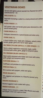 Menu photo 1 Curry Island Indian Kitchen Fernandina Beach, FL