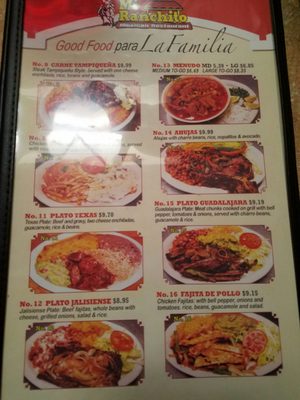 Menu photo 6 Mi Ranchito Mexican Restaurant Alice, TX Menu photo 6 Mi Ranchito Mexican Restaurant Alice, TX