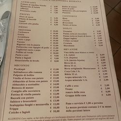 Menù 2023