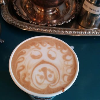 Moore Coffee Shop - Coffee art: Lion - Coffee & Tea Near Me - Seattle, Washington Moore Coffee Shop - Coffee art: Lion - Coffee & Tea Near Me - Seattle, Washington