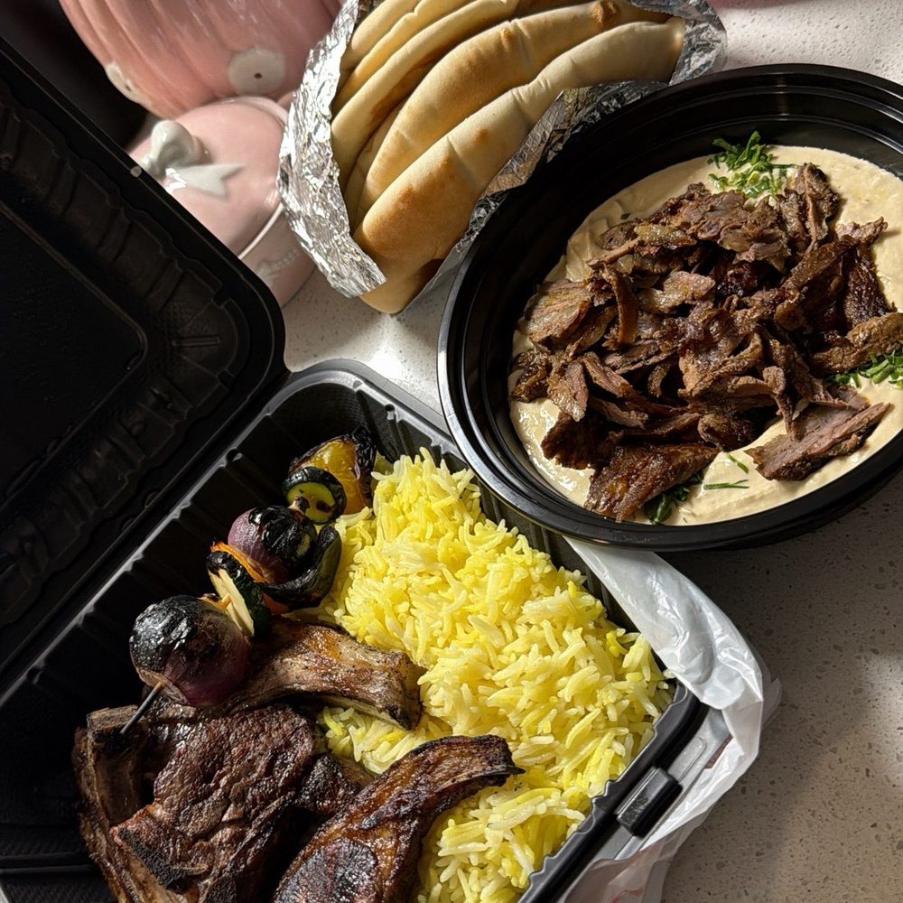 Baba Ali Grill - Lamb chops and hummus with beef - Mediterranean Near Me - Murrieta, California Baba Ali Grill - Lamb chops and hummus with beef - Mediterranean Near Me - Murrieta, California