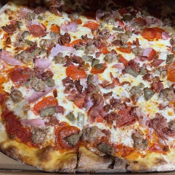 Burattino Brick Oven Pizza - XL Meat Lovers' Pizza - Pizza Near Me - Carson, California