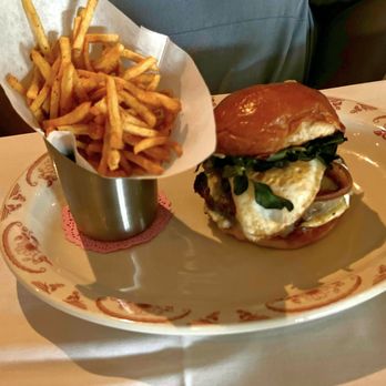 Le Margot - Le Margot Burger and I added an egg. It was pretty good. - French Near Me - Fort Worth, Texas Le Margot - Le Margot Burger and I added an egg. It was pretty good. - French Near Me - Fort Worth, Texas