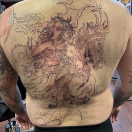 Back tattoo Back tattoo