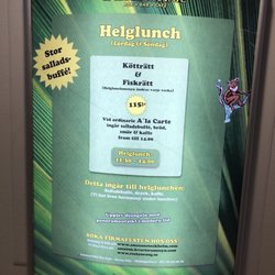 Amazon - Erbjudande från Amazon restaraunt i Heron City i Kungens Kurva. 2017