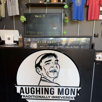 Laughing Monk Brewing - Entrance and retail items - Brewpubs Near Me - Scotts Valley, California Laughing Monk Brewing - Entrance and retail items - Brewpubs Near Me - Scotts Valley, California