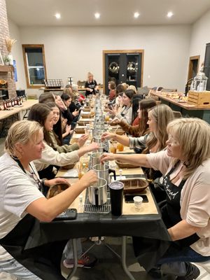 Private Candle Making Party - We offer a memorable and one-of-a-kind experience in candle making. Contact us on our website or feel free to email to book: fatebasedhome@gmail.com