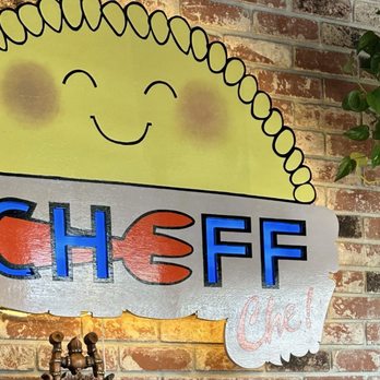 Cheff Che Cafe & Bar - Inside Sign - Empanadas Near Me - San Jose, California Cheff Che Cafe & Bar - Inside Sign - Empanadas Near Me - San Jose, California