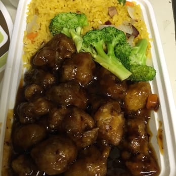 New China - Tasty General Tso's chicken and fried rice combo - Chinese Near Me - Orlando, Florida New China - Tasty General Tso's chicken and fried rice combo - Chinese Near Me - Orlando, Florida