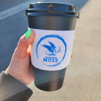 Coffee Muse - White mocha latte with oat milk - Coffee & Tea Near Me - Santa Ana, California Coffee Muse - White mocha latte with oat milk - Coffee & Tea Near Me - Santa Ana, California