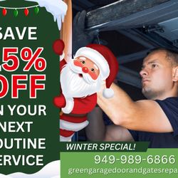 Green Garage Door & Gate Repair