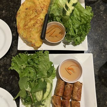 Pho Chandler - 1. Spring rolls - Goi Cuon 6. Crispy rice crepe-Banh Xeo - Vietnamese Near Me - Chandler, Arizona Pho Chandler - 1. Spring rolls - Goi Cuon 6. Crispy rice crepe-Banh Xeo - Vietnamese Near Me - Chandler, Arizona
