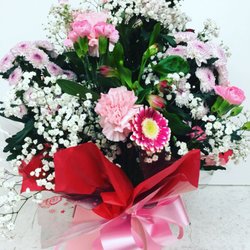 Bromborough Flowers - Wirral florist eco-vase arrangement