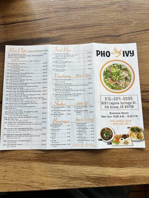 Menu photo 7 Pho Ivy Elk Grove, CA Menu photo 7 Pho Ivy Elk Grove, CA
