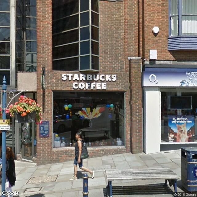 STARBUCKS nearby at 14 White Lion Walk, Guildford, Surrey, United