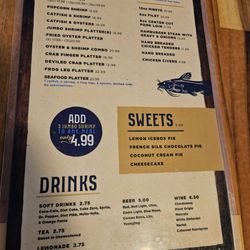 The Ark - Menu back Aug 24, 2024