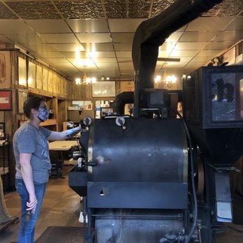 The Kaffeeklatsch - See them roasting through the window. - Coffee & Tea Near Me - Huntsville, Alabama
