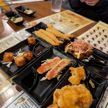 Edo Japan - Tempura, rock shrimp, shumai, etc - Sushi Bars Near Me - Pearland, Texas Edo Japan - Tempura, rock shrimp, shumai, etc - Sushi Bars Near Me - Pearland, Texas