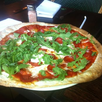Cafe Fiorello - Pepperoni Arugula Pizza!! - Italian Near Me - New York, New York