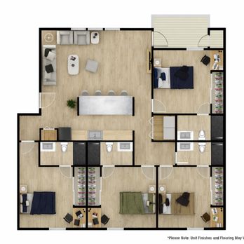The Stone Avenue Standard - The Quad - 4 Bedroom/4 Bathroom - Apartments Near Me - Tucson, Arizona The Stone Avenue Standard - The Quad - 4 Bedroom/4 Bathroom - Apartments Near Me - Tucson, Arizona