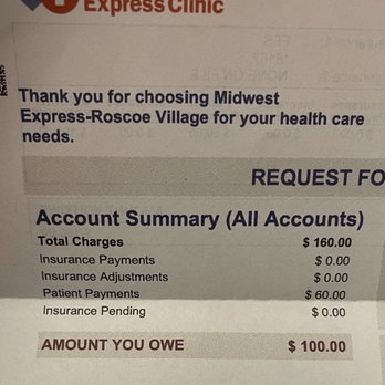 Midwest Express Clinic - Bill - Urgent Care Near Me - Chicago, Illinois