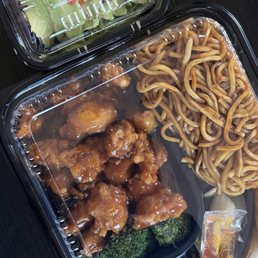 Orange Chicken Bento Box
