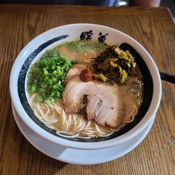 Ramen Danbo - Classic ramen with takana topping. - Ramen Near Me - Seattle, Washington Ramen Danbo - Classic ramen with takana topping. - Ramen Near Me - Seattle, Washington