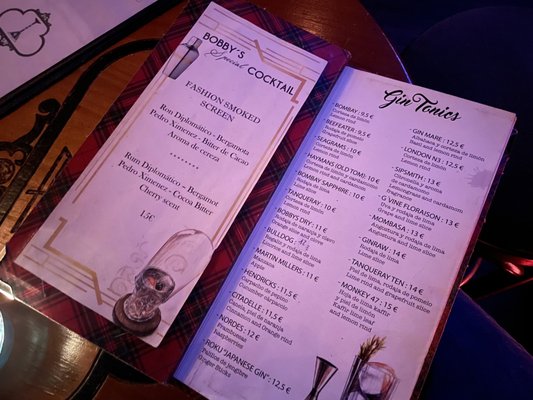 Menu photo 4 Bobby's Free Barcelona, B