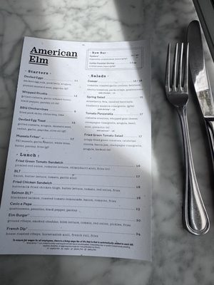 Menu photo 1 American Elm Denver, CO