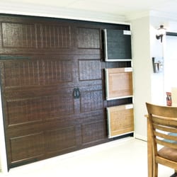 Doorways - Steel metal back insulated door with faux wood overlay
