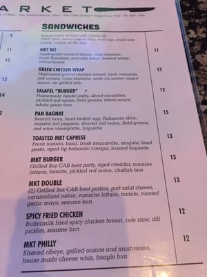 Menu photo 5 Market Rocky River, OH