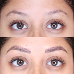 Beauty and Brows - Microblading Before and After