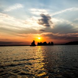 Len's Cove Marina - Some of the best sunsets you will ever see.