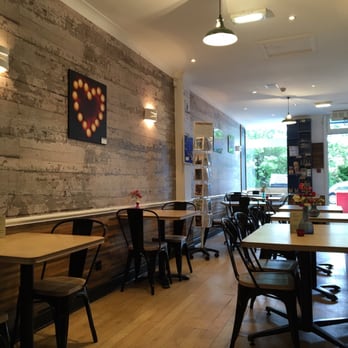 The Blue Bear - View of the cafe - Cafes Near Me - Edinburgh, MLN The Blue Bear - View of the cafe - Cafes Near Me - Edinburgh, MLN