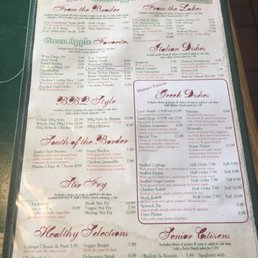 Entire menu for Green Apple Cooley lk rd waterford Entire menu for Green Apple Cooley lk rd waterford