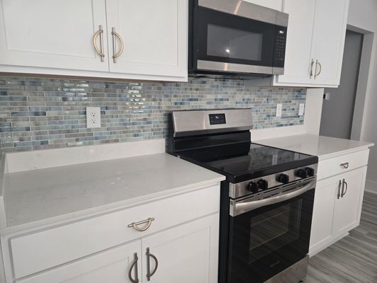 Transform Your Kitchen - Thinking about a kitchen upgrade? A new backsplash is one of the easiest ways to add style and value to your home! Whether you love classic subway tile, bold mosaic patterns, or sleek modern designs, we can bring your vision to life.
Contact us today for a free estimate! Transform Your Kitchen - Thinking about a kitchen upgrade? A new backsplash is one of the easiest ways to add style and value to your home! Whether you love classic subway tile, bold mosaic patterns, or sleek modern designs, we can bring your vision to life.
Contact us today for a free estimate!